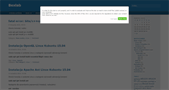 Desktop Screenshot of bexlab.pl